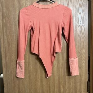 Out from Under Pink Salmon Bodysuit